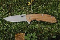 Складной нож "Грач" полуавтоматический "assisted-opening knife",дерево
